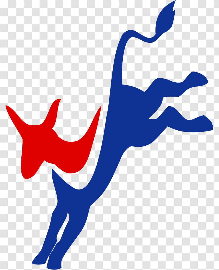 Fresno County Democratic Central Committee Party Logo Republican Political - Dog Like Mammal - Democrat Cliparts Transparent PNG