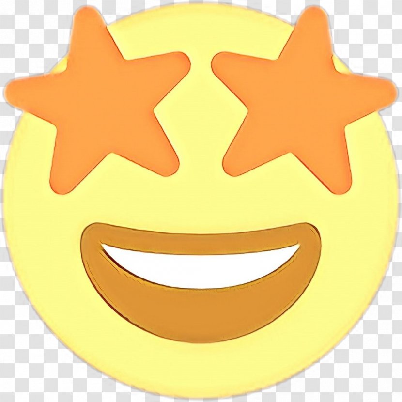 World Emoji Day - Star Orange Transparent PNG