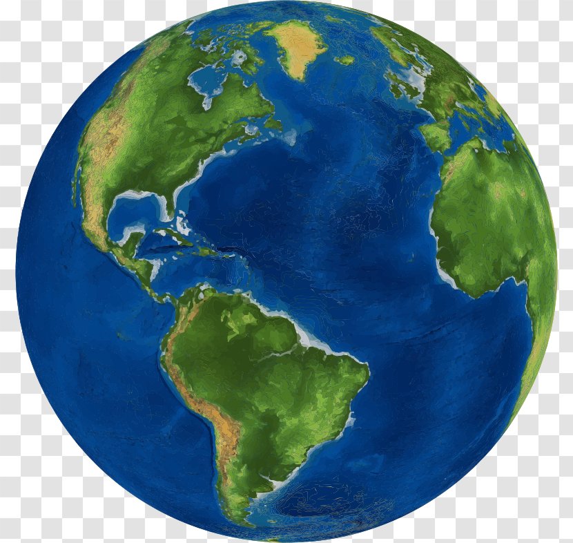 Earth Globe World Map Transparent PNG