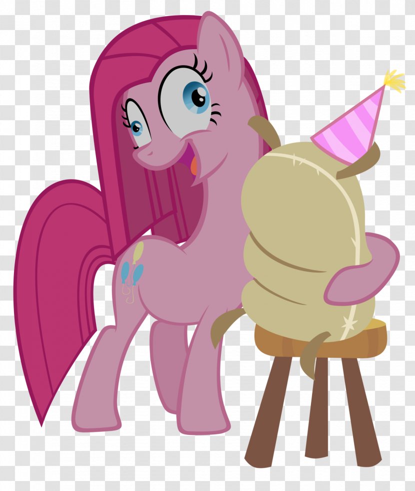 Pinkie Pie My Little Pony Rainbow Dash Twilight Sparkle - Watercolor - Flour Transparent PNG