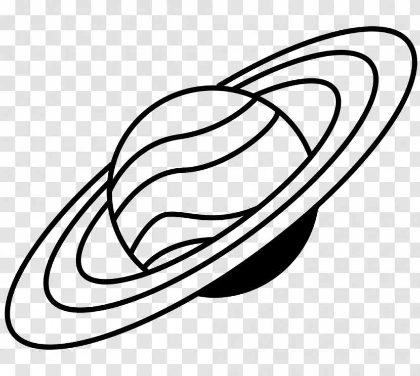 Saturn Drawing Planet Cassini Mission - Walking Shoe Transparent PNG