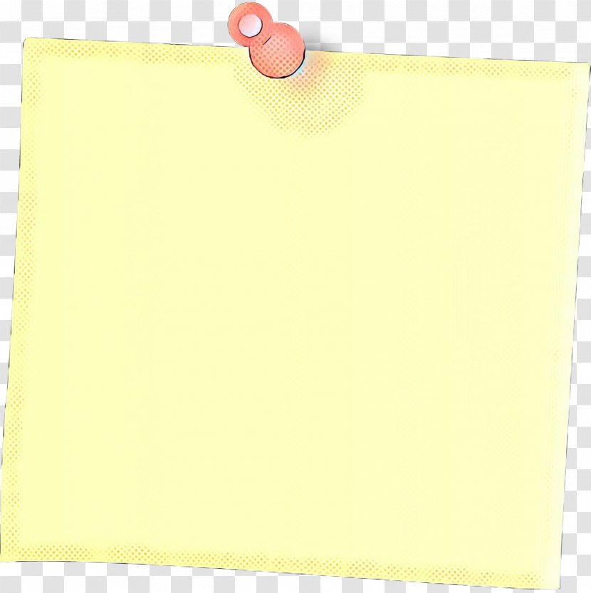 Paper Rectangle Yellow - Product Transparent PNG