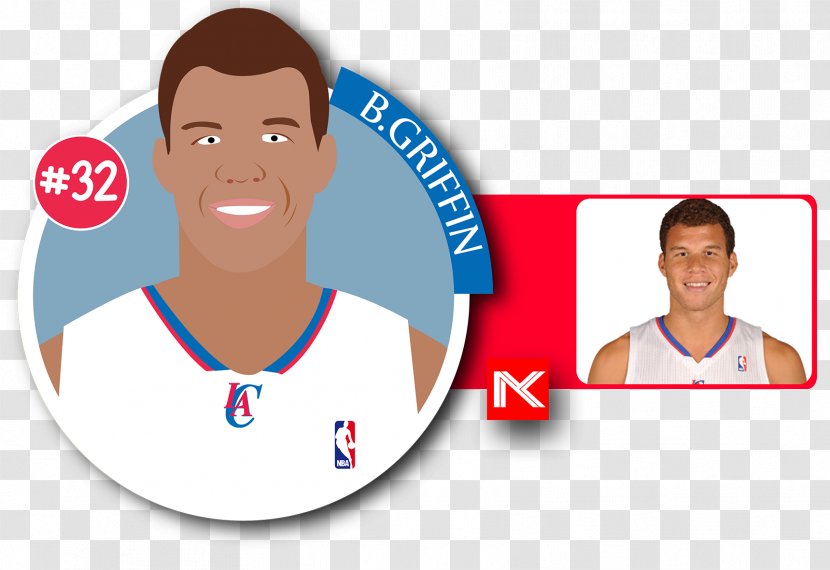Nose Chin Cheek Forehead Jaw - Blake Griffin - Los Angeles Clippers Transparent PNG