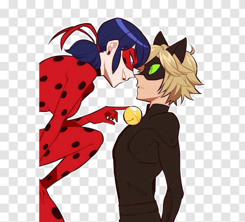 Adrien Agreste Black Cat Marinette Troublemaker - Watercolor Transparent PNG