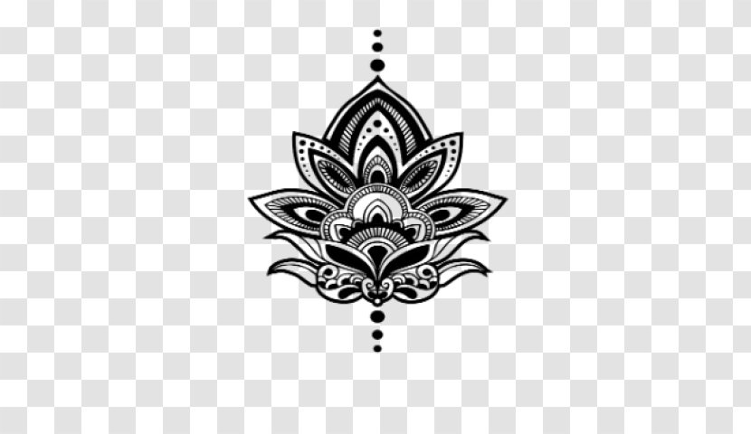 Mandala Abziehtattoo Clip Art - Henna - Easter Chick Stencil Paw Prints Transparent PNG