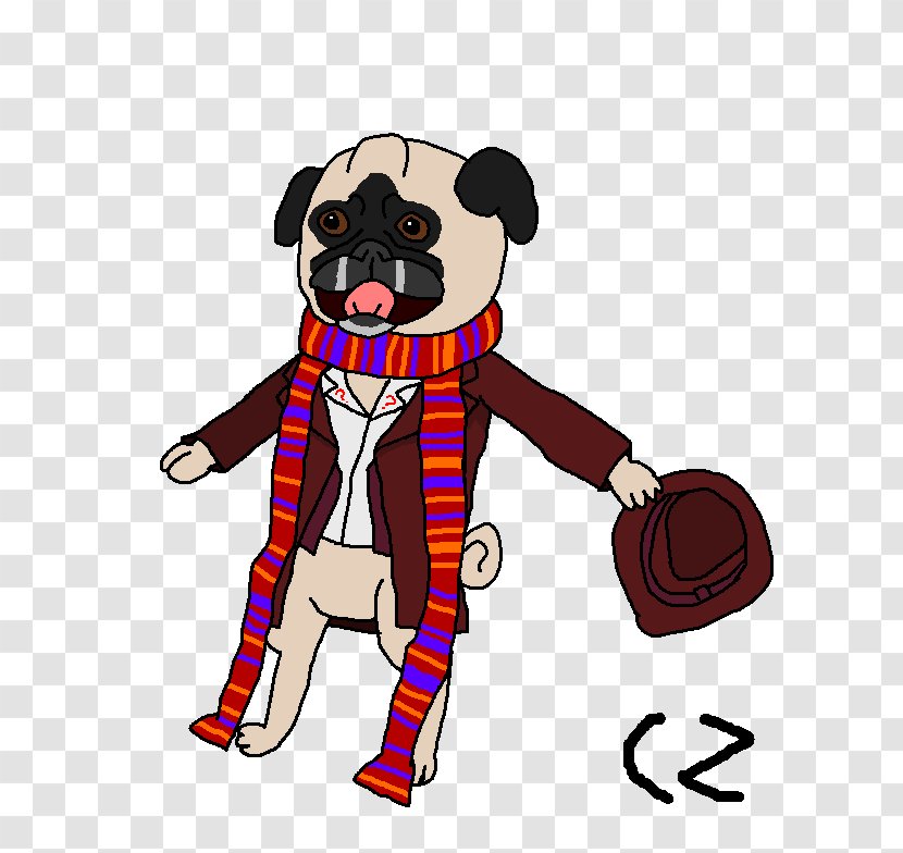 Pug Puppy Dog Breed Toy Leash - Fourth Doctor Transparent PNG