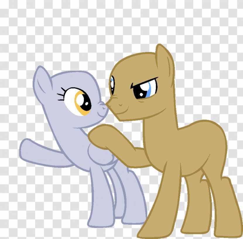 Cat Pony Derpy Hooves Horse Digital Art - Heart Transparent PNG