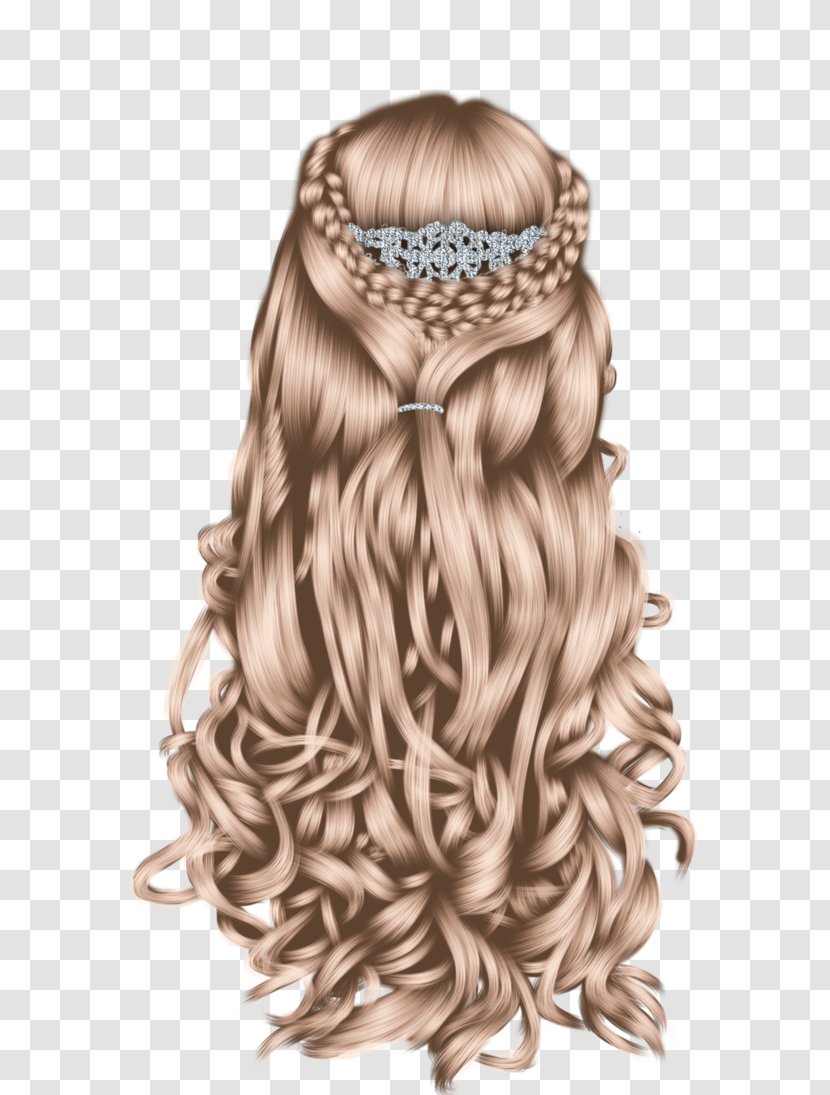 Hairstyle Braid Long Hair - Ponytail Transparent PNG
