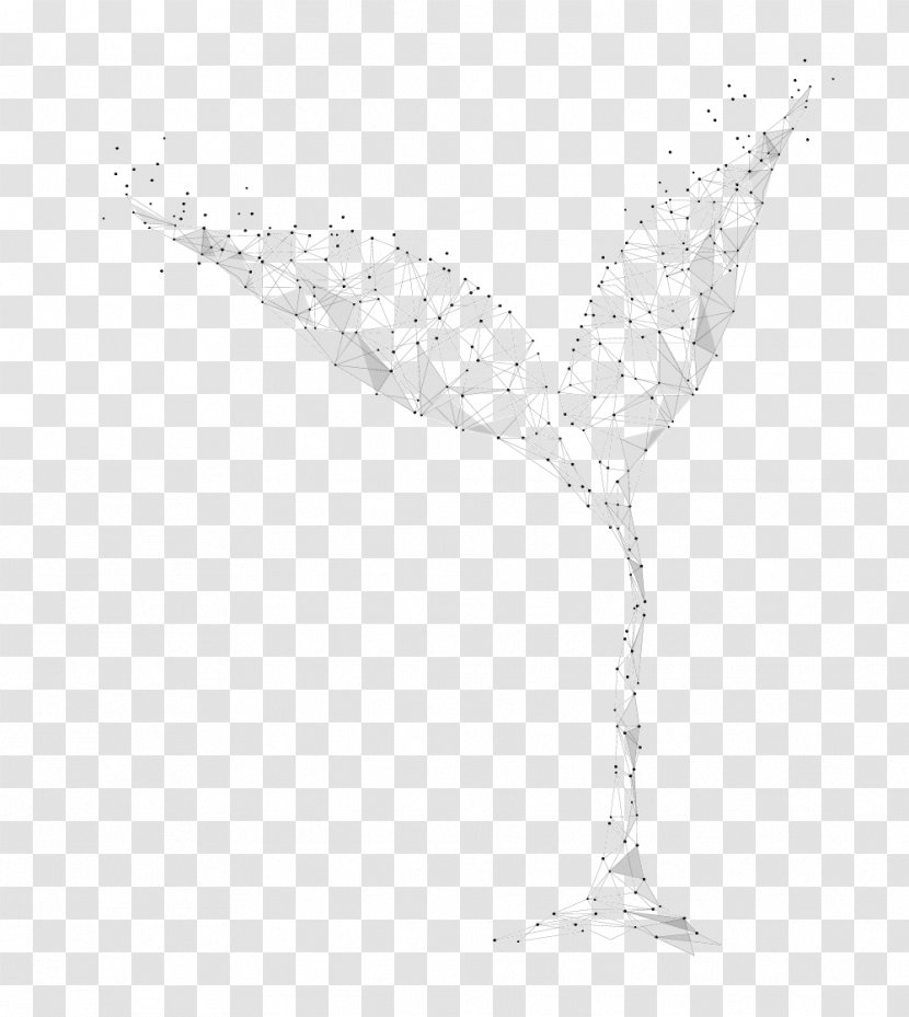 Web Development Wine Glass Project Grayscope - Cocktail - Black And White Transparent PNG