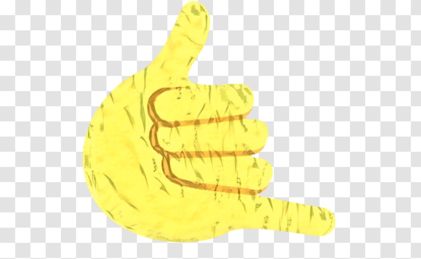 Animal Cartoon - Yellow - Gesture Thumb Transparent PNG