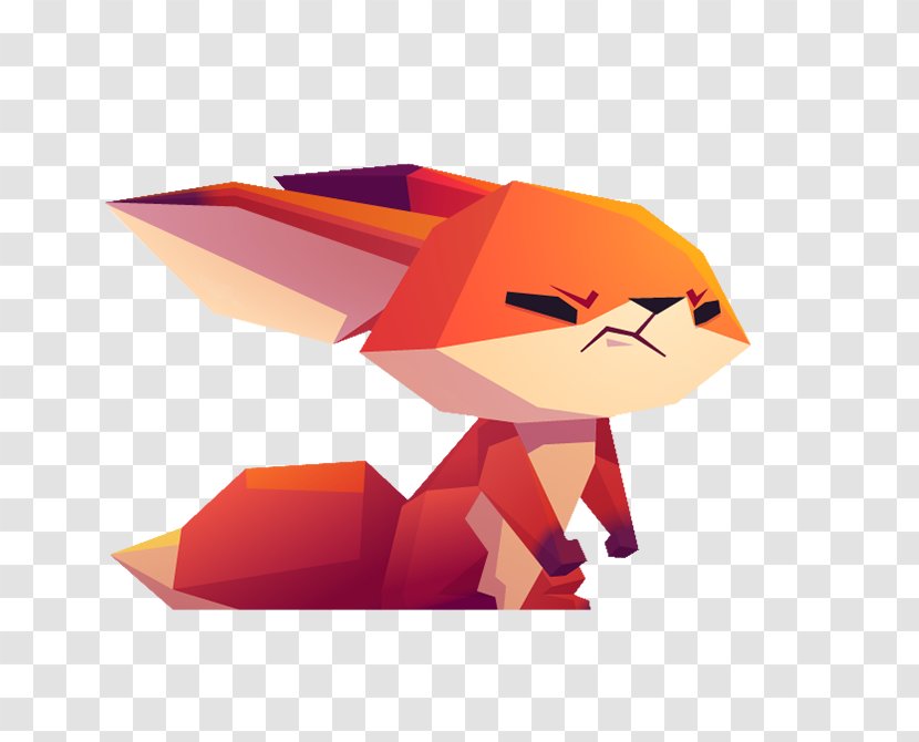 Anger Cartoon Red Illustration - Vertebrate - Angry Fox Transparent PNG