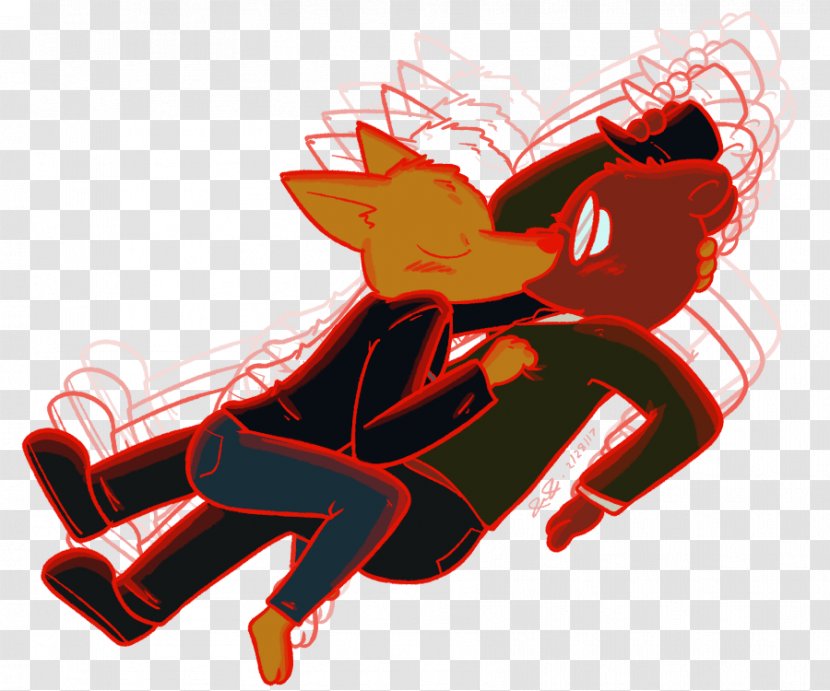 Night In The Woods Fan Art Drawing Character - Digital - Falling Away From Me Transparent PNG