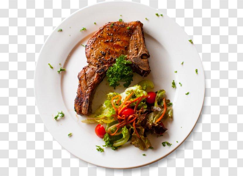 Steak Vegetarian Cuisine Meat Chop Recipe Dish - La Quinta Inns Suites Transparent PNG