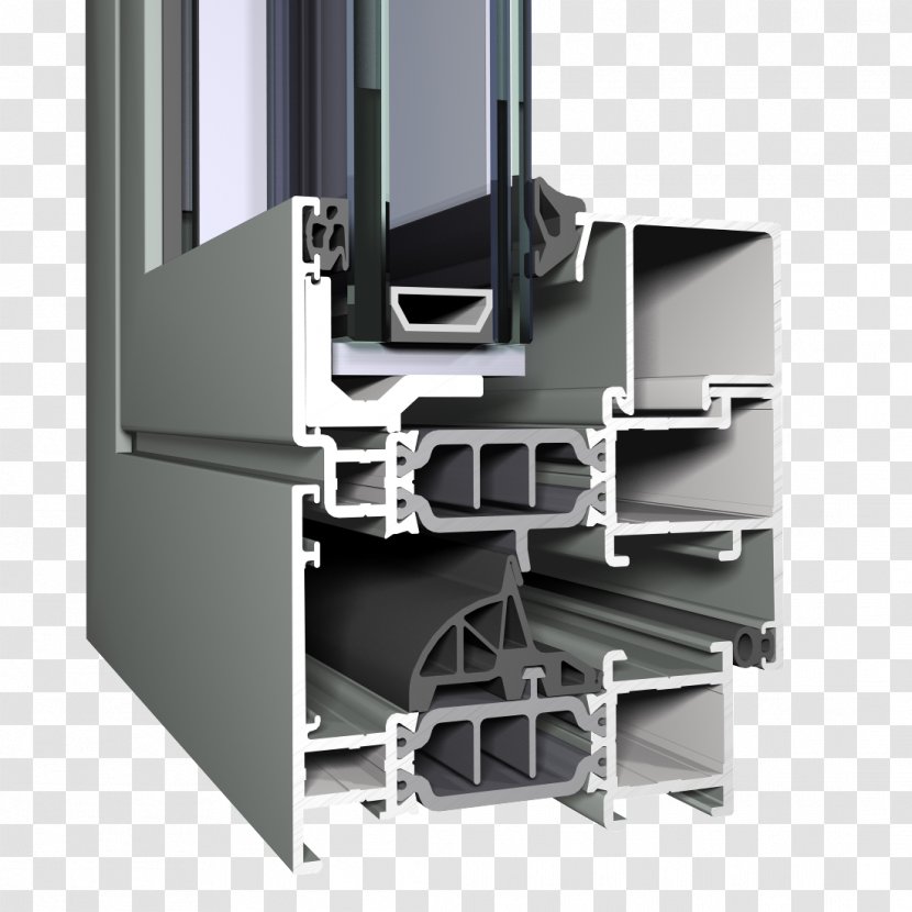 Window System Reynaers Thermal Insulation Door - Glazing Transparent PNG