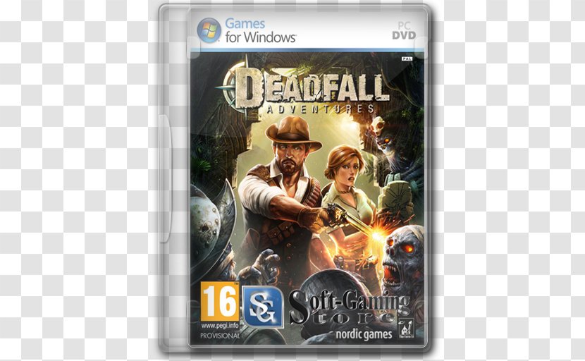 Xbox 360 Deadfall Adventures One Video Game PC Transparent PNG