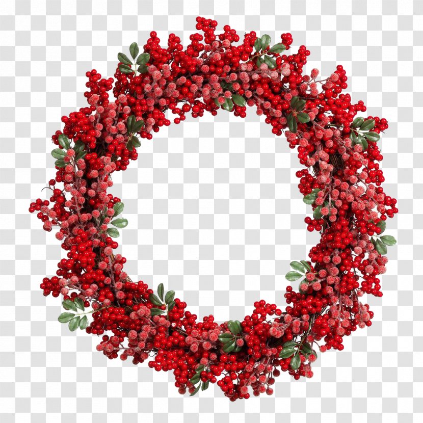 Wreath Christmas Decoration Ornament Garland Transparent PNG