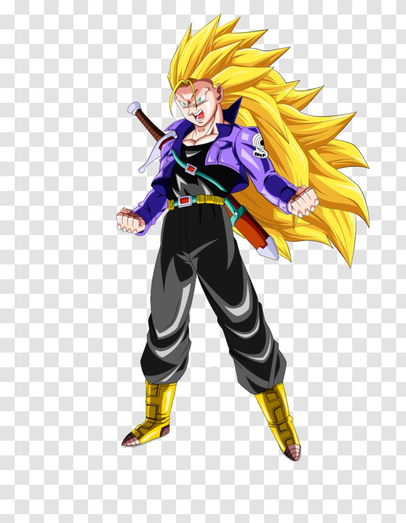 Trunks Goku Dragon Ball Heroes Goten Gohan - Silhouette - Car Trunk Transparent PNG