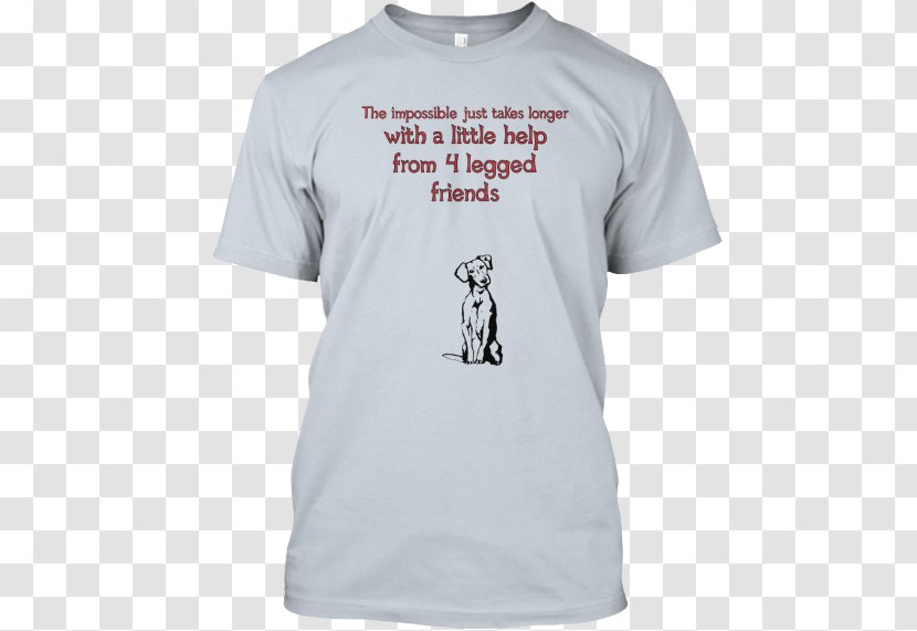 T-shirt Clothing Sleeve Bluza - Brand - Shirts Anxious Dogs Transparent PNG