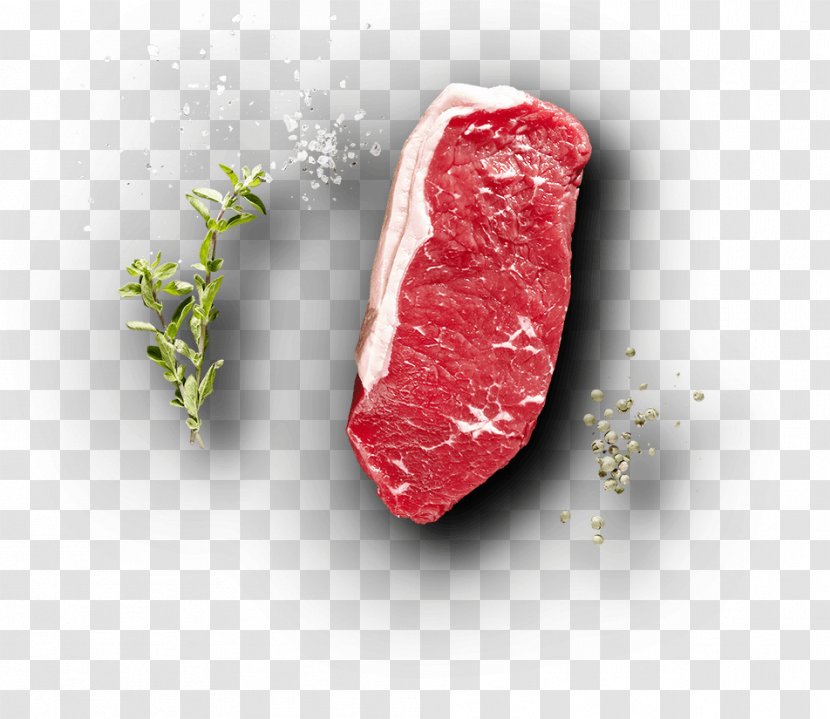 Sirloin Steak Bresaola Meat Short Loin Beef Tenderloin - Flower Transparent PNG