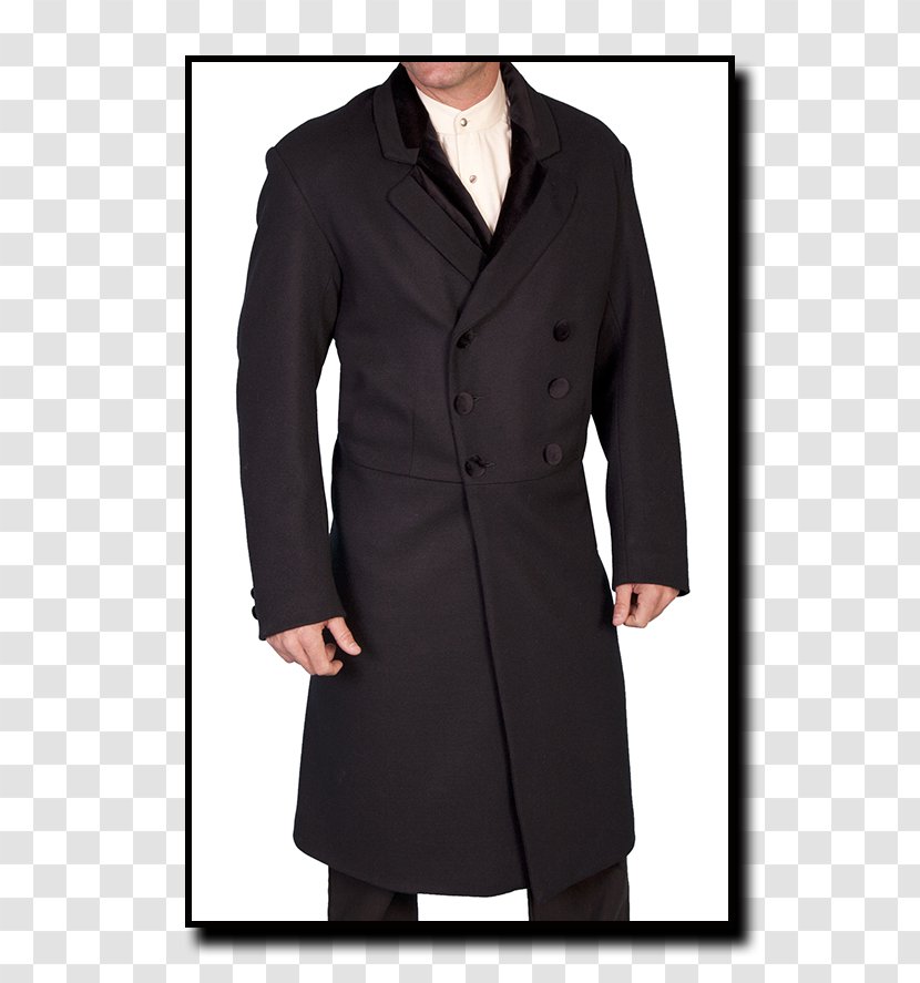 Frock Coat Duster Clothing Double-breasted - Doublebreasted - Jacket Transparent PNG
