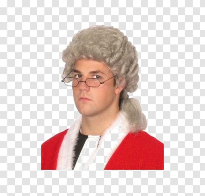 Wig Barrister Judge Lawyer Costume Party - Hat Transparent PNG