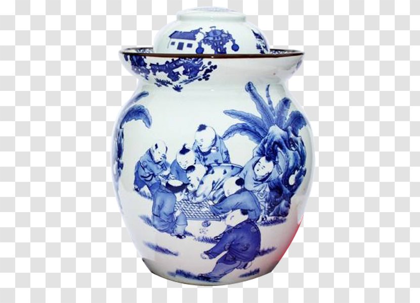 Ceramic Pottery Jar Pickling - Gratis - Pickle Transparent PNG
