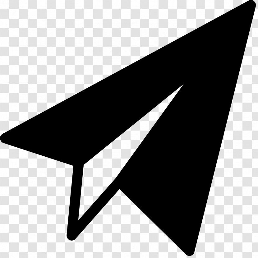 Airplane - Font Awesome - Paper Plane Transparent PNG