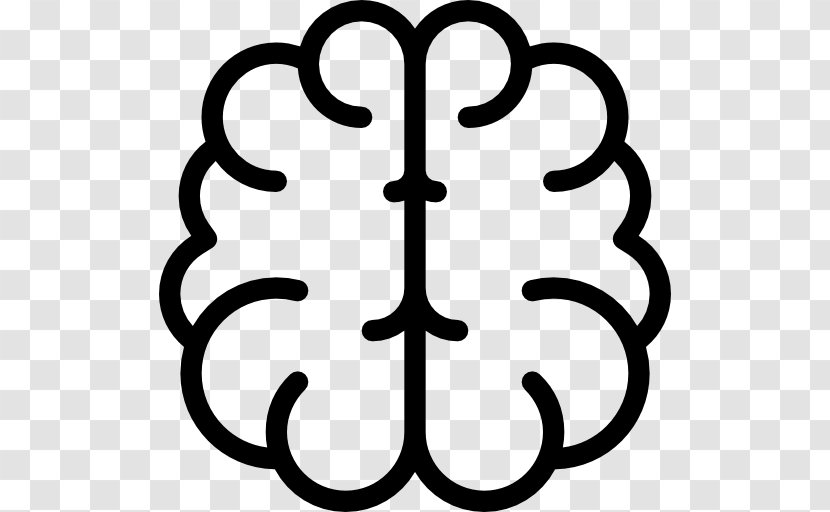 Brain - Black And White - Human Transparent PNG