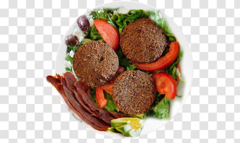 Falafel Buffalo Burger Meatball Frikadeller Hamburger - Fresh And Healthy Transparent PNG