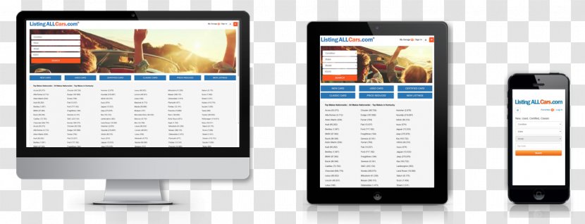 Car Dealership Online Advertising Management System - Electronic Device - Dealers Transparent PNG