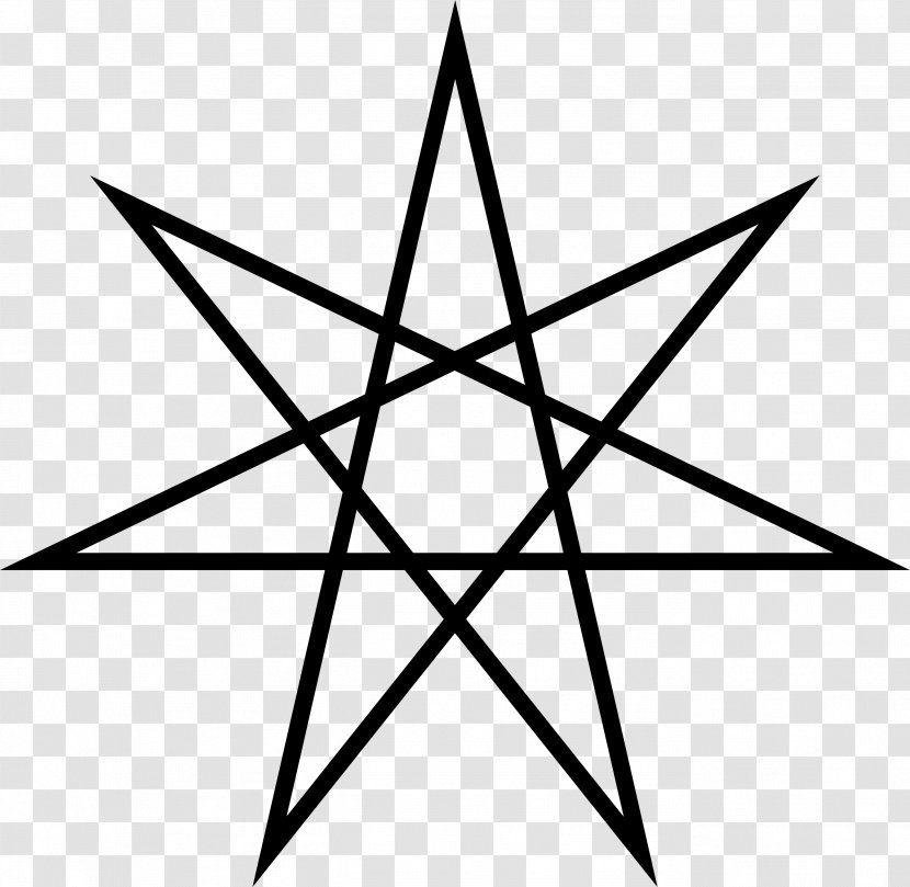 Heptagram Five-pointed Star Symbol Meaning - Shape - 5 Transparent PNG