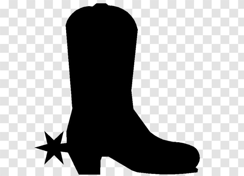 Cowboy Boot Clip Art - Silhouette - Pic Transparent PNG