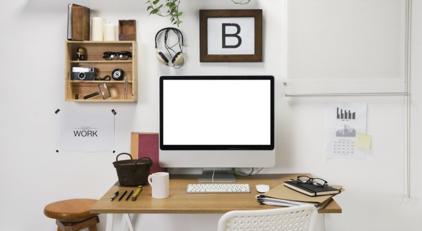 Small Office/home Office Business Organization Desk - House - Room Transparent PNG