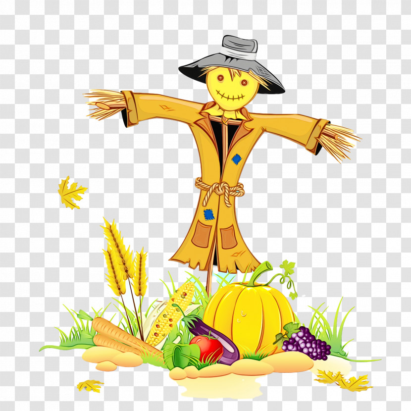 Flower Yellow Tree Cartoon Transparent PNG