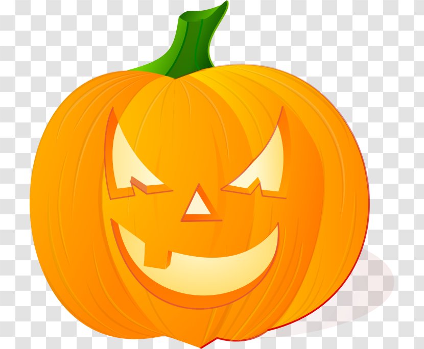 Jack-o'-lantern Pumpkin Halloween Clip Art - Smile Transparent PNG