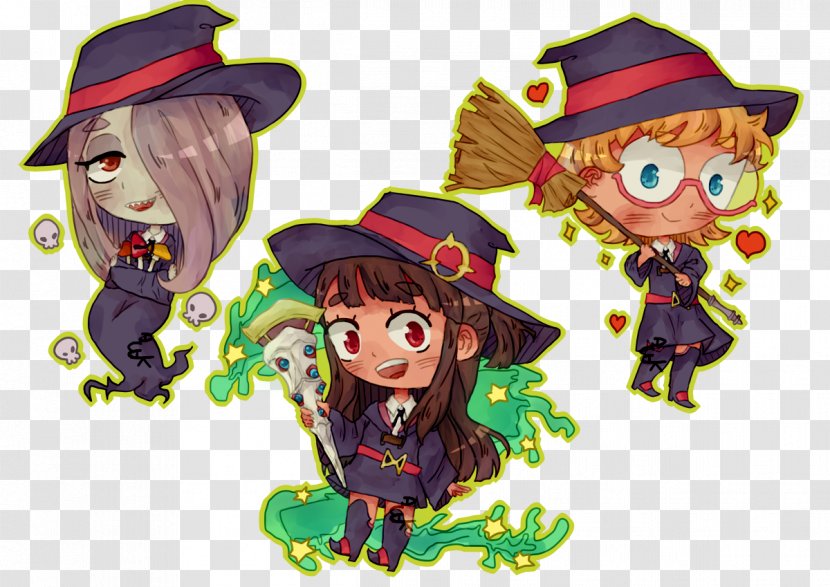 Cartoon Character Fiction - Little Witch Academia Transparent PNG