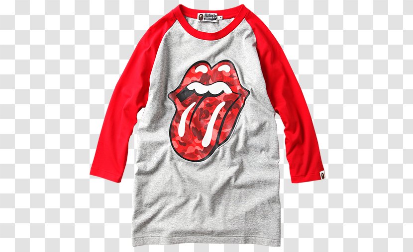 T-shirt Fashion The Rolling Stones Brand Sleeve - Jubileum Transparent PNG