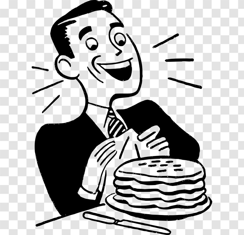 Pancake Breakfast Eating Clip Art - Tree - Eat Clipart Transparent PNG