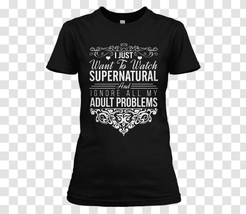 T-shirt Hoodie Niece And Nephew Child - Text - Sam Winchester Transparent PNG