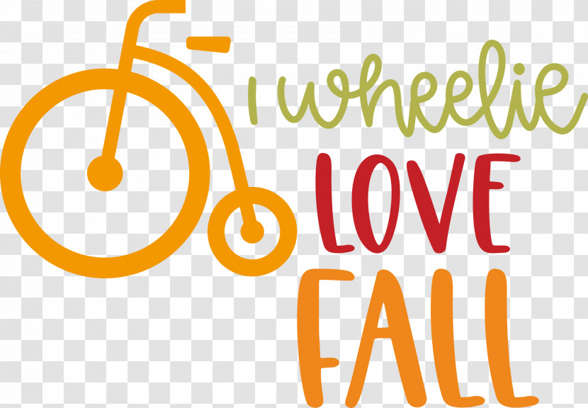 Love Fall Love Autumn I Wheelie Love Fall Transparent PNG