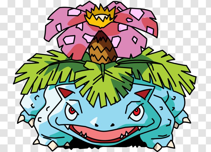 Pokémon Red And Blue FireRed LeafGreen Rumble Pikachu Venusaur - Plant Transparent PNG