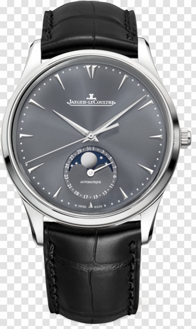 Jaeger-LeCoultre Master Ultra Thin Moon Perpetual Calendar Automatic Watch Transparent PNG