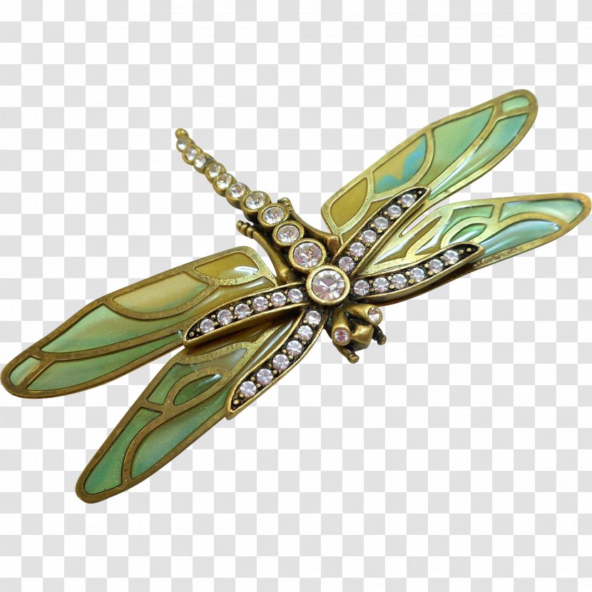 Insect Butterfly Jewellery Clothing Accessories Pollinator - Dragonfly Transparent PNG