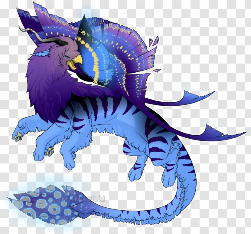 Illustration Graphics Fish Purple - Mythical Creature Transparent PNG