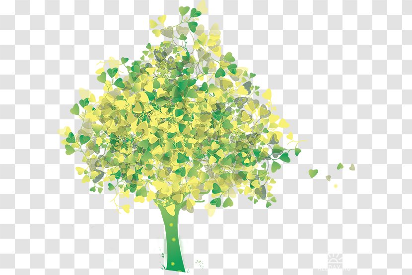 Tree Drawing Heart Stock Photography - Royaltyfree - Spring Transparent PNG