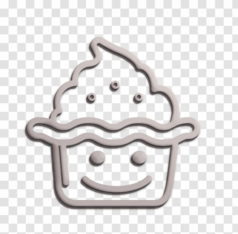 Choco Icon Emoticon Ice - Smile - Metal Silver Transparent PNG