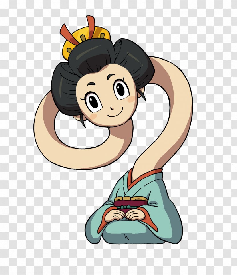 Yo-kai Watch 2 Jibanyan Yōkai Rokurokubi - Finger - Hand Transparent PNG