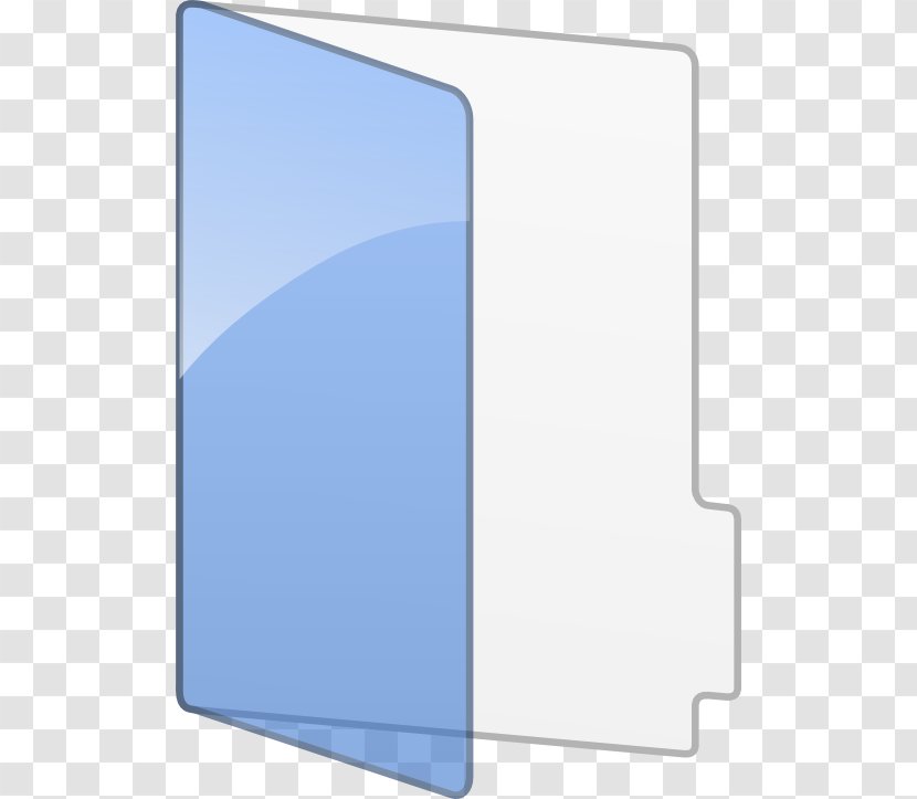 Rectangle Blue Directory Transparent PNG