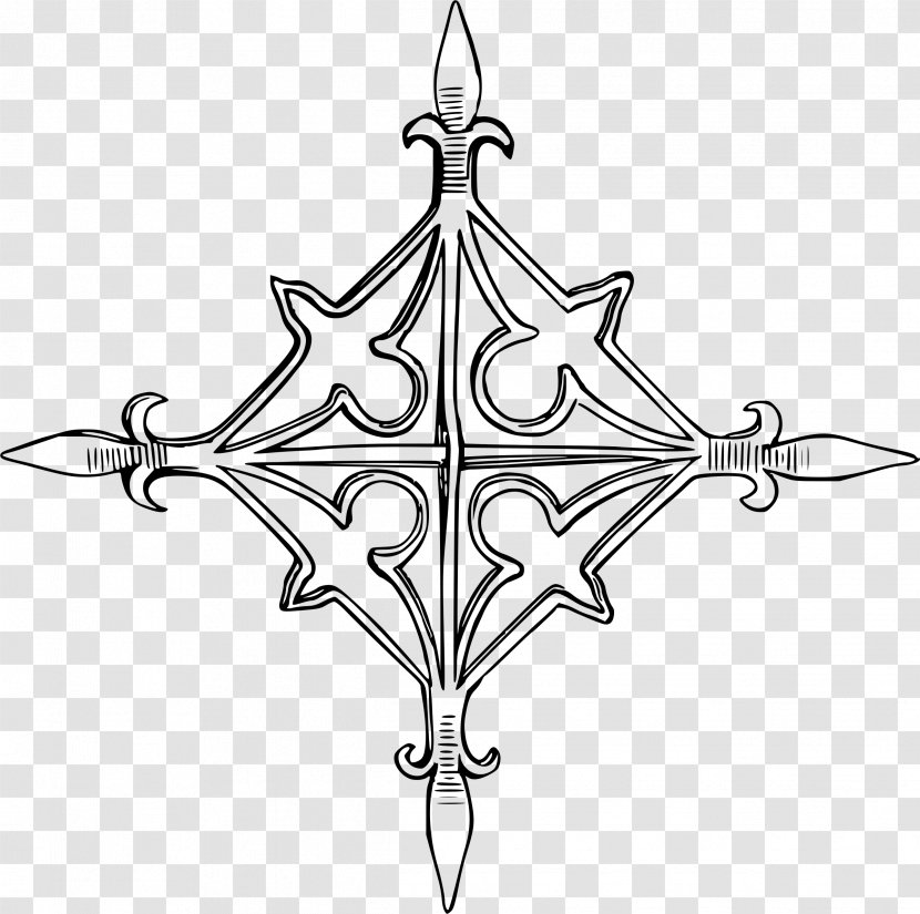 Spear Drawing Clip Art - Artwork - Cross Transparent PNG