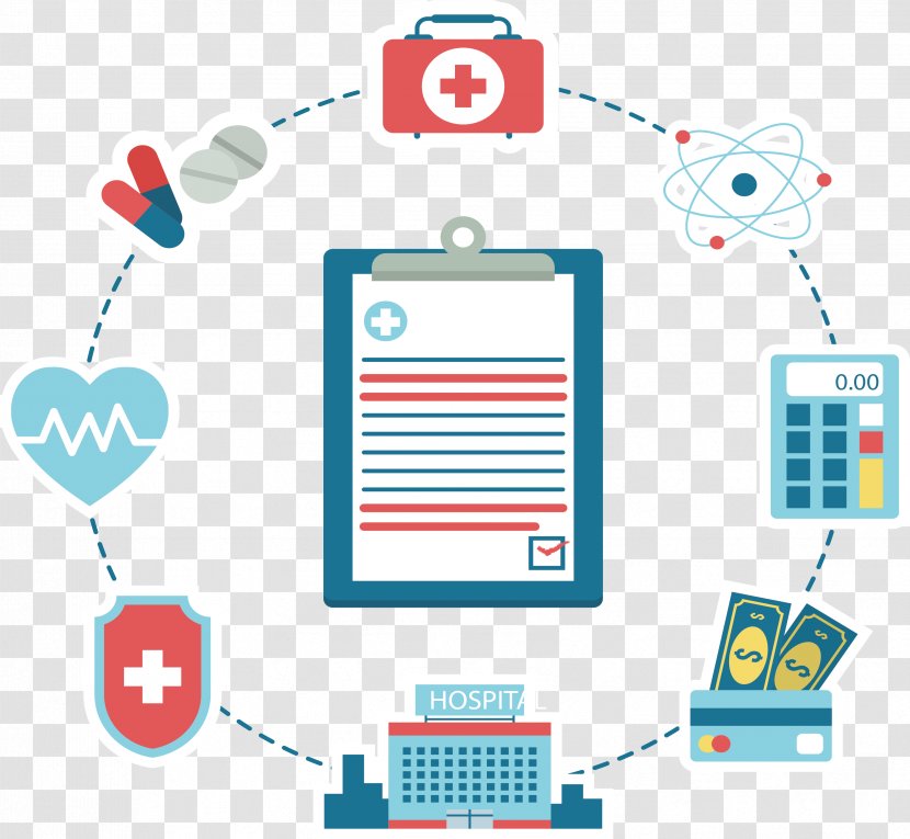 Medicine Health Care - Text - Circle Of Medical Icons Transparent PNG